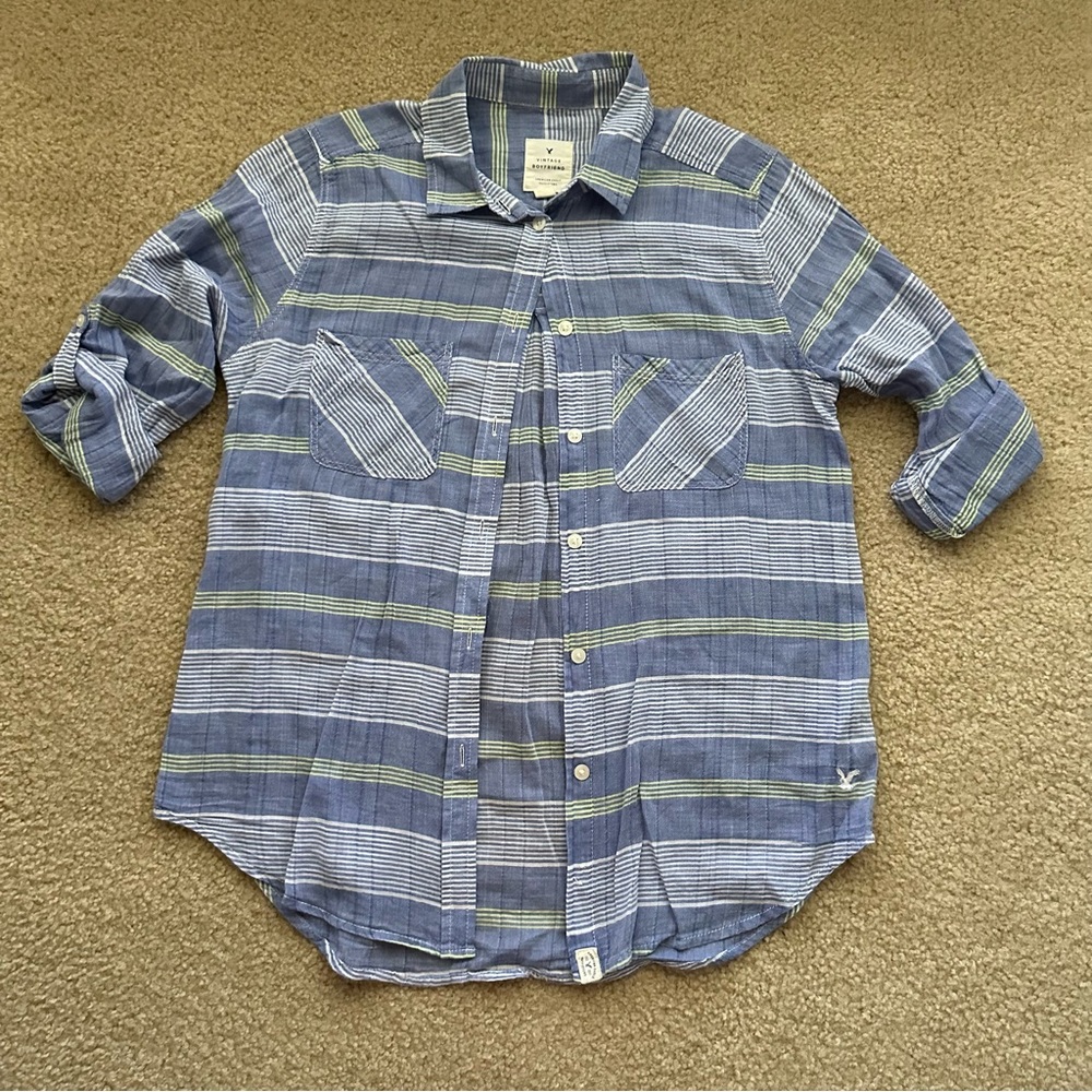 American Eagle Boyfriend Flannel
